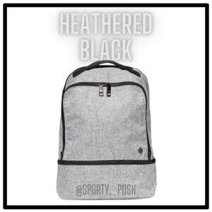 NWOT Heathered Black lululemon City Adventurer Backpack *17L